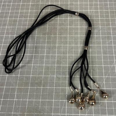 Sterling Silver Teardrop Necklace
