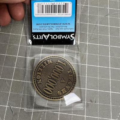 Symbol Arts Health Care Worker Challenge Coin 