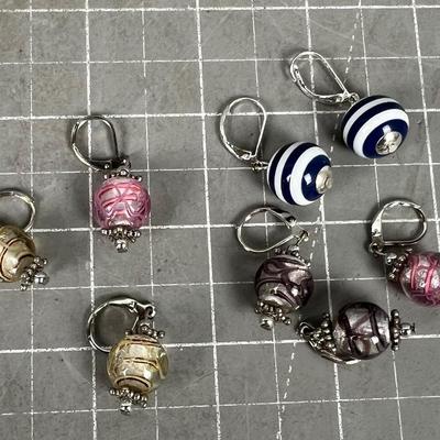 4 Sets of Earrings