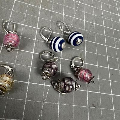 4 Sets of Earrings