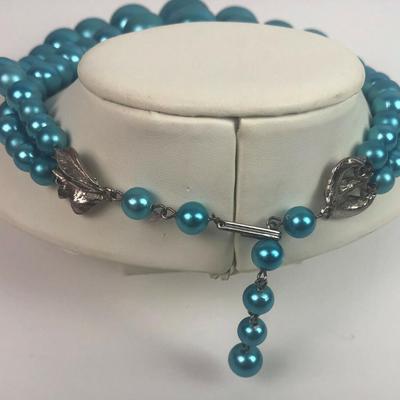 retro CHUNKY COCKTAIL BEAD NECKLACE