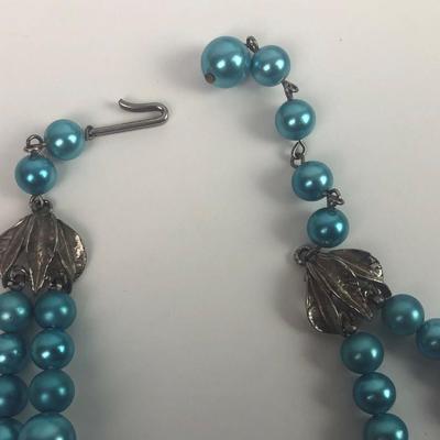 retro CHUNKY COCKTAIL BEAD NECKLACE