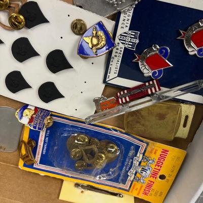 Tray of Drawer Clean Out; Keys, Pens, Etc. 