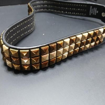 Vintage Ande clutch bag / purse with gold metal handle with another vintage purse and a fancy belt