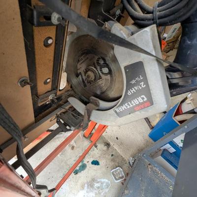Craftsman 2 1/4 HP 7 1/4" Circular Saw & Table
