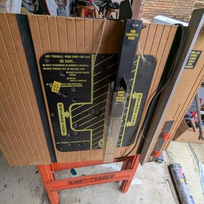 Craftsman 2 1/4 HP 7 1/4" Circular Saw & Table