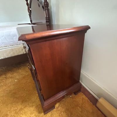 Queen Bed & Side Tables
