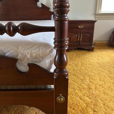 Queen Bed & Side Tables