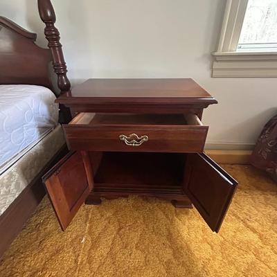 Queen Bed & Side Tables