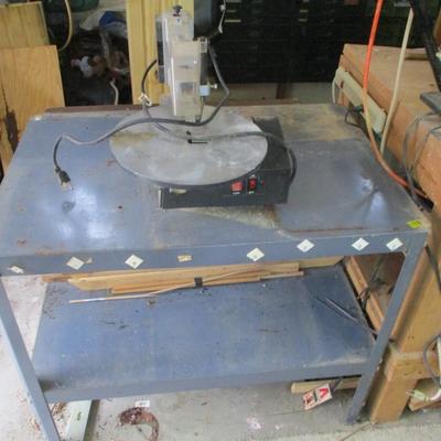 Dremel Scroll Saw & Metal Table