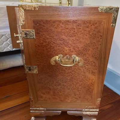 Vintage Jewelry Chest Table