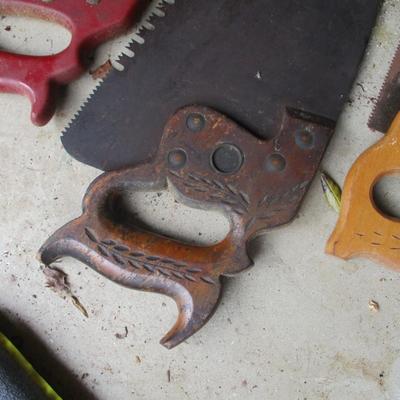 Vintage Hand Saws