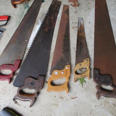 Vintage Hand Saws