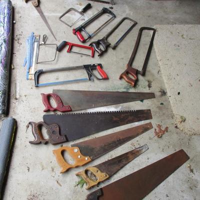 Vintage Hand Saws