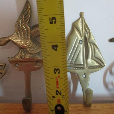 Brass Decor Ducks Coat Hangers Paper Clip