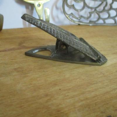 Brass Decor Ducks Coat Hangers Paper Clip