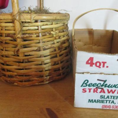 Assortment Of Fruit Picking Baskets (See All Pictures)