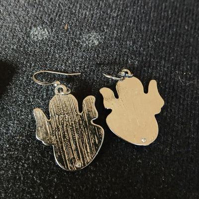 Variety of fun Jewelry Wizard of oz Pendant - coral necklace - Ghost earrings and more