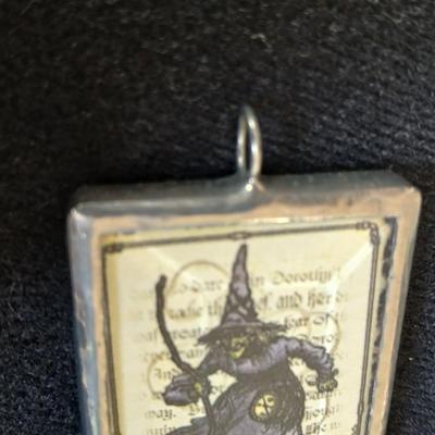 Variety of fun Jewelry Wizard of oz Pendant - coral necklace - Ghost earrings and more