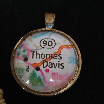 Variety of fun Jewelry Wizard of oz Pendant - coral necklace - Ghost earrings and more