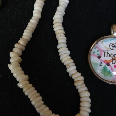 Variety of fun Jewelry Wizard of oz Pendant - coral necklace - Ghost earrings and more