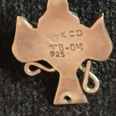 .925 Nantucket basket tennis bracelet and a .925 Taxco Mexico Sterling Silver Grape Cluster pendant