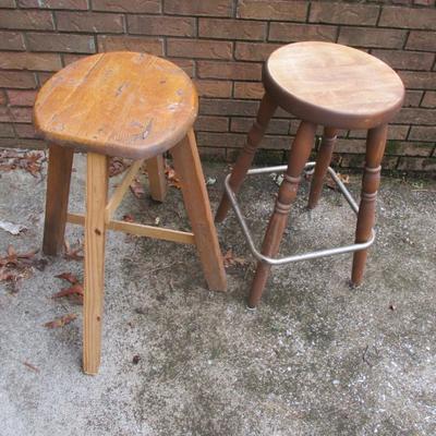Pair Of Stools 1 Handmade