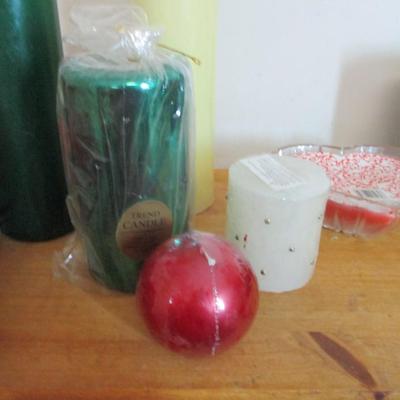 Assortment Of Candles *See all pictures)