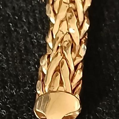 OT .925 Turkey marked braided Bracelet