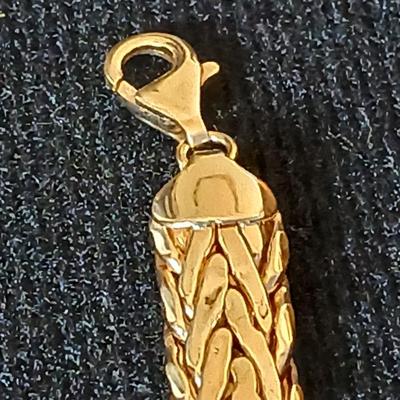 OT .925 Turkey marked braided Bracelet