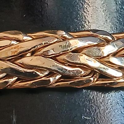 OT .925 Turkey marked braided Bracelet