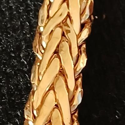 OT .925 Turkey marked braided Bracelet