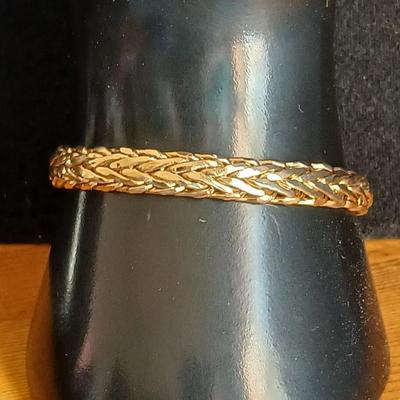 OT .925 Turkey marked braided Bracelet