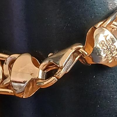 OT .925 Turkey marked braided Bracelet