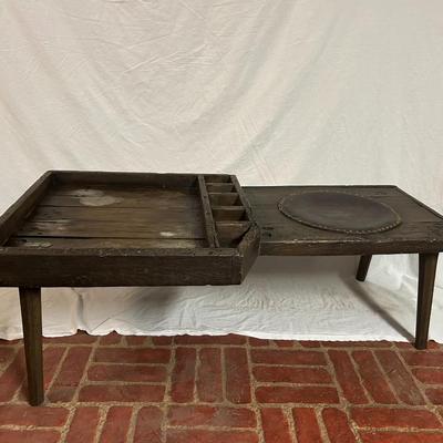 Shoeshine Seat (say it fast 3x)