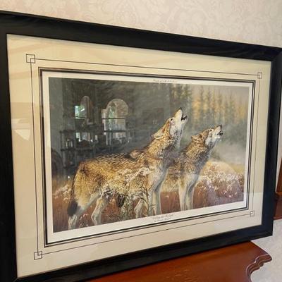 Wolf art 