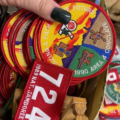 Boy Scout patches 