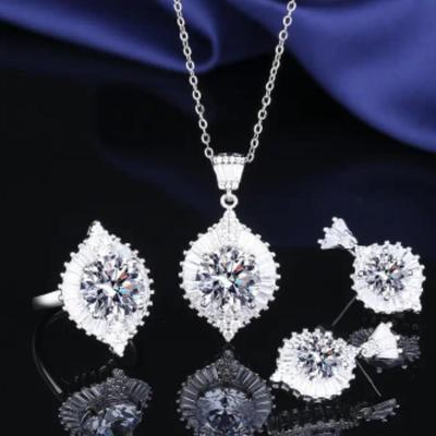 GRA certified Moissanite Diamond Set