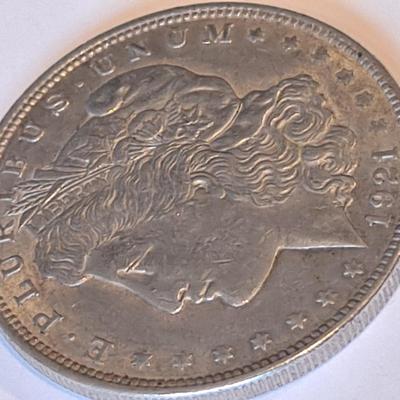 1921 Morgan Silver Dollar