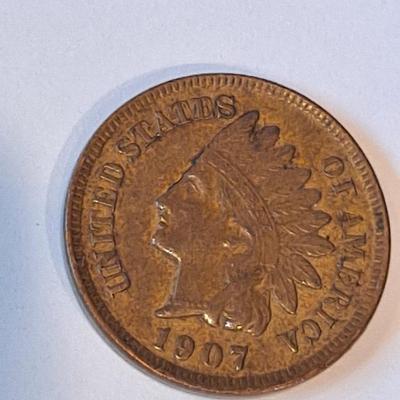 1907 Indian Head Cent
