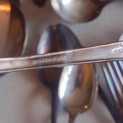 Collection of Silver Plated Flatware- Assorted Makers