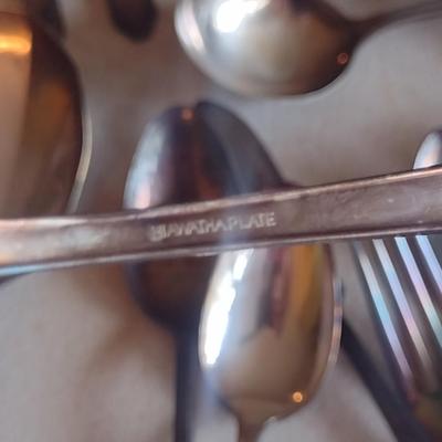 Collection of Silver Plated Flatware- Assorted Makers