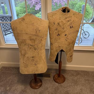 Antique Tailor Mannequin Set (LR-BM)
