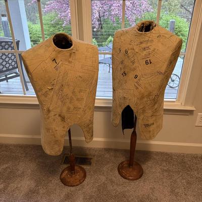 Antique Tailor Mannequin Set (LR-BM)