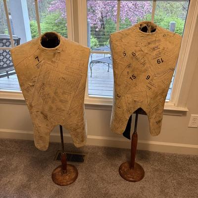 Antique Tailor Mannequin Set (LR-BM)