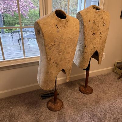 Antique Tailor Mannequin Set (LR-BM)