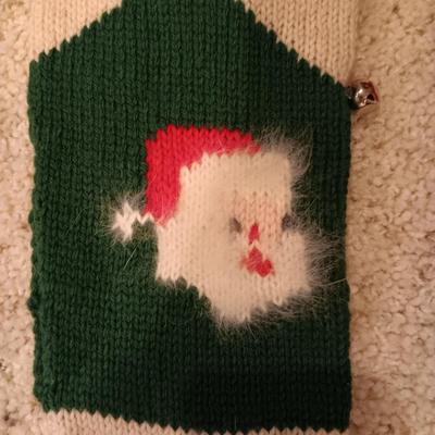 4 VINTAGE CHRISTMAS STOCKINGS