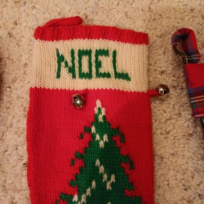 4 VINTAGE CHRISTMAS STOCKINGS