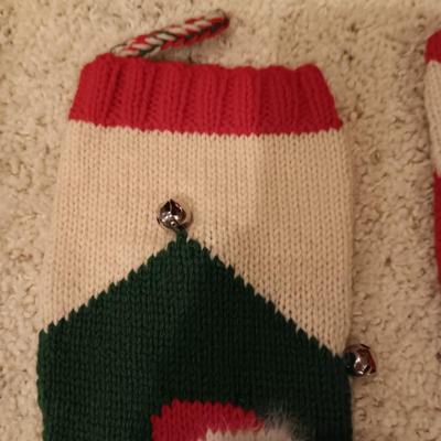 4 VINTAGE CHRISTMAS STOCKINGS