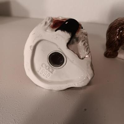 SPODE COFFEE MUG, COOKIE JAR, SALT/PEPPER SHAKERS AND MORE